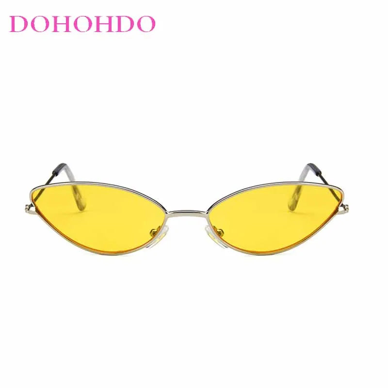 Popular Small Cat Eye Metal Women Sunglasses Stylish Brand Design Men Sunglass Outdoor Driving Travel Shades Female UV400 Lentes