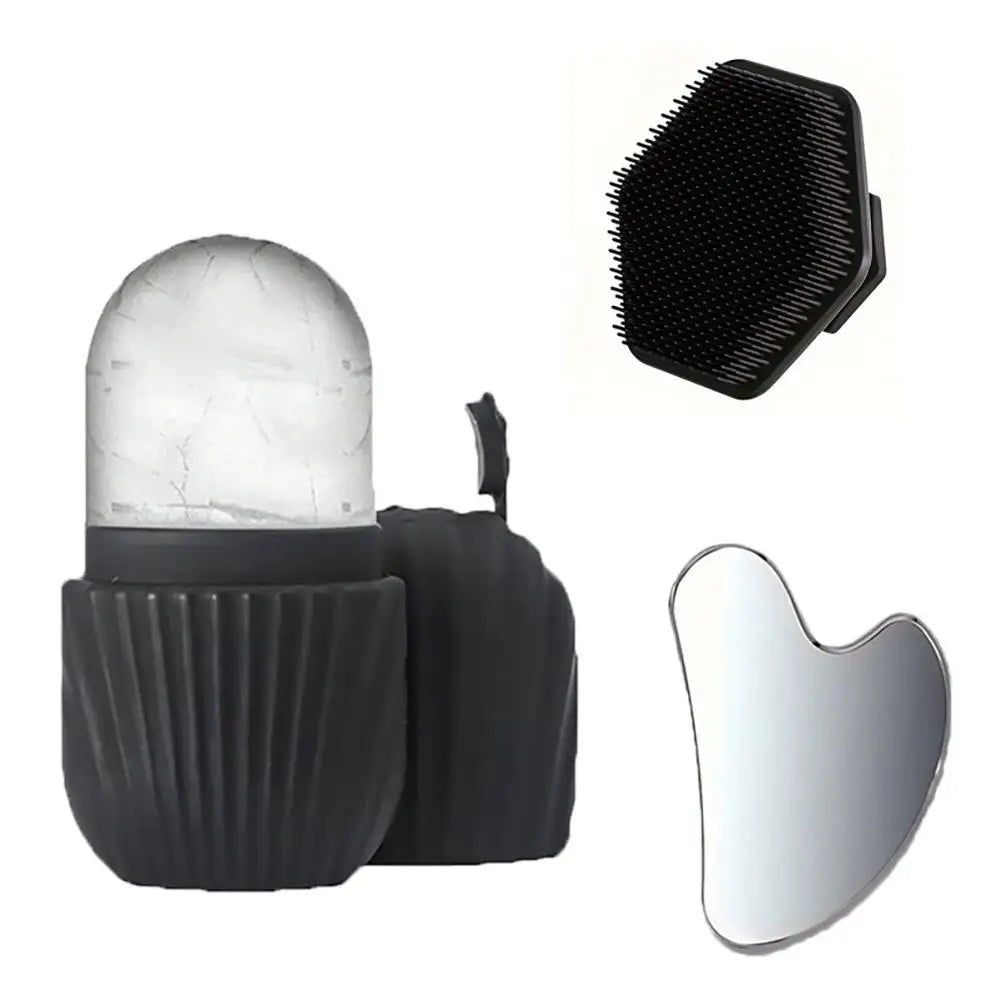 Ice Facial Roller Skin Care Beauty Lifting Contouring Tools Ice Cube Trays Ice Balls Face Massager Skin Care Tool